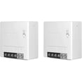 thumbnail image 1 of SONOFF Mini R2 WiFi Smart Switch 2 Way Light Switch, Works with Alexa/Google Home, APP Remote Control, Voice Control, DIY Mode, Timer Function, LAN Co, 1 of 5