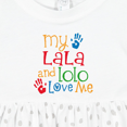 thumbnail image 4 of Inktastic Lala Lolo Loves Me Grandchild Girls Baby Dress, 4 of 5