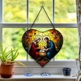thumbnail image 6 of Nativity Scene Window Hanging Stained Glass Chirstmas, Nativity Scene Suncatchers for Windows Stained Glass, 6 of 7