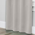 thumbnail image 3 of Bkue Nile Mills Modern, Classic Solid Semi Blackout Curtains, Set of 2, 36" x 84", Chrome, 3 of 11
