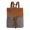 Dark grey, variant on Retro backpack crazy horse leather women,Creamy white