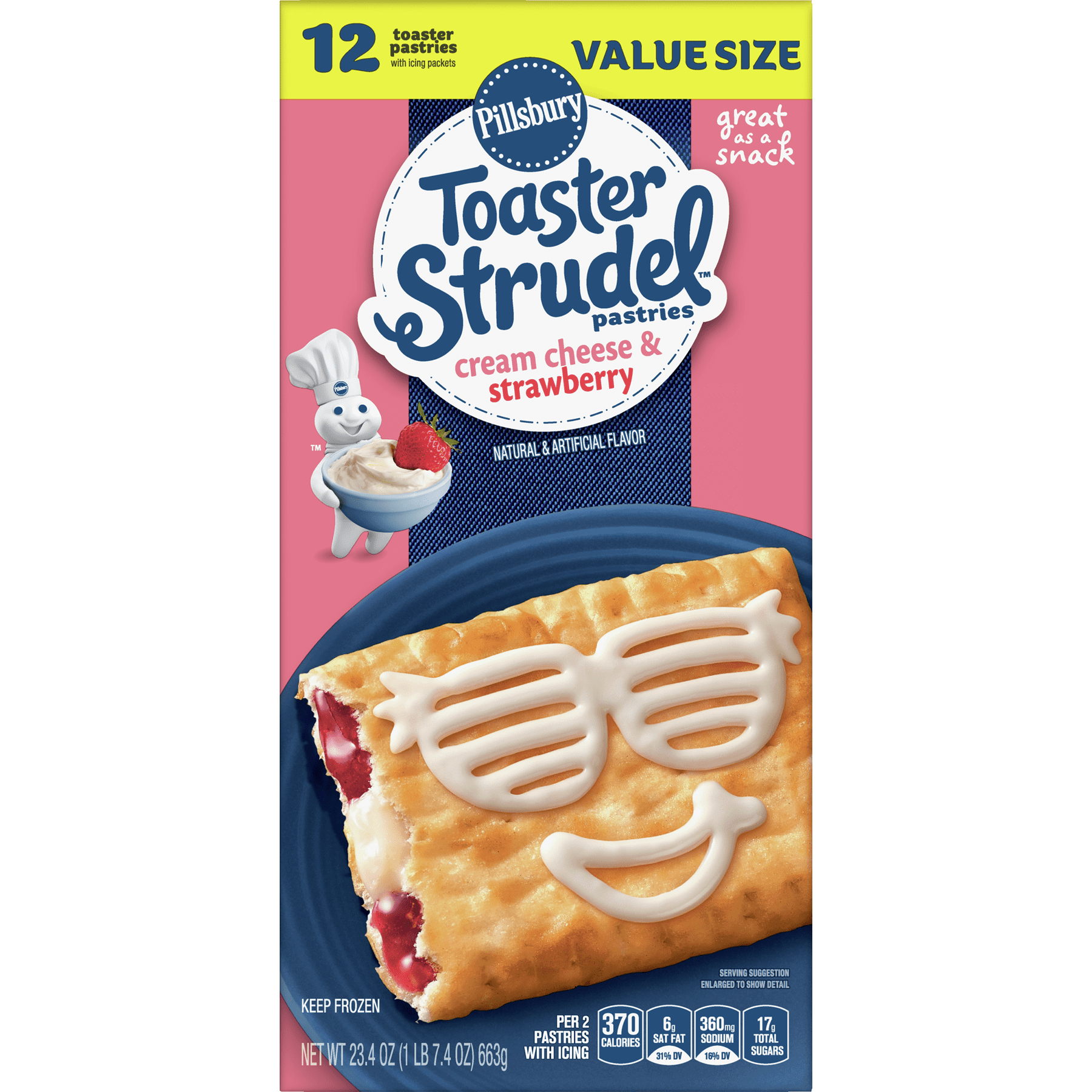 Strawberry Cream Cheese Toaster Strudel Recipe Dandk Organizer