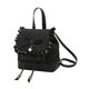 thumbnail image 5 of Mini mochila con cremallera suave, ligera e informal, ideal para , viajes y desplazamientos diarios. Negro, 5 of 9