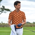 thumbnail image 2 of Wukai 60s and 70s Aesthetic Men’s Polo Shirts,Quick-Dry Athletic Shirt,Classic Fit Shirts-X-Large, 2 of 8