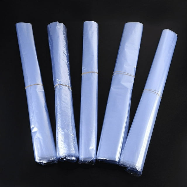 Bolsas termorretráctiles de PVC, artículos de uso diario, película de embalaje a prueba de polvo, película de plástico que absorbe el calor, película termorretráctil transparente