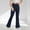 Navy, variant on NAISIBABY Girls Flare Leggings with Side Pockets (5-16T), Stretchy High Waist Bell Bottoms Kids Yoga Dance Pants Navy 7T
