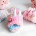 thumbnail image 7 of Rainbow Unicorn Slippers/Cute Fluffy Girls Slippers/Cozy Plush Indoor Outdoor Women Slippers/Best Unicorn Gifts, 7 of 7