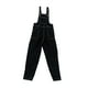 thumbnail image 3 of Pantalones de figura de mujer a escala 1:6, overoles de mezclilla, accesorios de cosplay, decoración de muñecas, pantalones en miniatura para figuras negro, 3 of 10