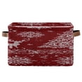 thumbnail image 2 of Christmas Knit Pattern Reindeer Snowflake Tree Square Storage Bins with Handles Collapsible Containing Box 2 Packs, 2 of 9