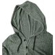 thumbnail image 3 of Blusa de manga larga con capucha para hombre, color liso, informal, con botones y cordón, sudadera con capucha de manga larga para hombre, tops de poliéster para hombre, 3 of 4