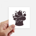 thumbnail image 1 of Sticker Sticker Stickers Waterproof Stickers Autocollant Noir de Voiture Sticker Sticker Autocollant Noir de Glace, 1 of 1