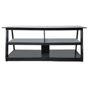 American Heartland 55 in. Poplar Open TV Cart, Grey