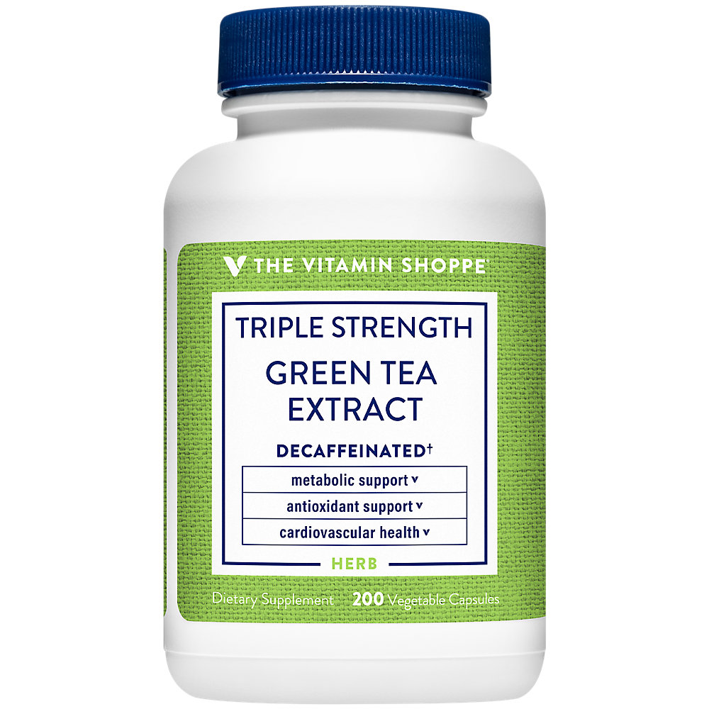 Triple Strength Green Tea Extract 750mg Capsules with EGCG A Natural