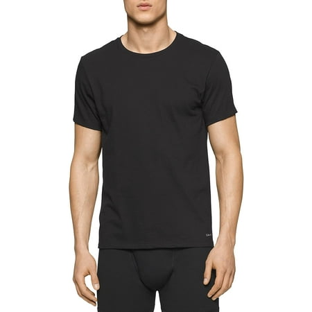 Calvin Klein Men's Undershirts Cotton Classics 3 Pack Slim Fit Crew 