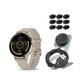 thumbnail image 1 of Paquete de relojes inteligentes Garmin Venu 3S de 41 mm, oro suave y marfil, 1 of 7