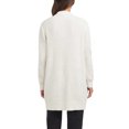 thumbnail image 2 of Matty M Women's Chenille Cardigan Sweater (Ivory, Small), 2 of 3