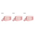 thumbnail image 1 of Ounissouiy Bolsa de cosméticos Bolsa de maquillaje a prueba de agua Organizador de estuche de de artículos de tocador esmerilado de viaje, rosa, Type1 NO1, 1 of 6