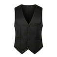 thumbnail image 1 of Ketyyh-chn99 Débardeur pour Hommes Col Rond Sans Manches T-Shirt de Fête Noir,3TG, 1 of 2