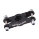 thumbnail image 4 of Clip de hélice plegable , eje de rosca del adaptador de accesorios de 5mm/6mm/8mm para piezas de planeador de ala fija RC , 6MM Negro CUTICAT Clip de hélice plegable, 4 of 6