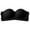 Black, variant on ShomPort Strapless Bandeau Bras for Womens Padded Backless Supportive Solid Color Seamless Elastic Underwear