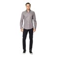 thumbnail image 4 of Camisas Para Hombre Manga Larga Lisa Regular Fit Basica, 4 of 4