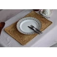 thumbnail image 4 of SHOPCREW Set of 2 Braided Jute Placemat - 12" x 17" - Beige Jute Table Place Mat- 100% Jute Heat Resistance Placemats Home Kitchen Dining Table Decor, 4 of 7