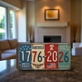 thumbnail image 2 of IFRINID Metal Decorative Sign, 250th Anniversary Patriotic Wall Decor for Home Garage and Office, 2 of 7