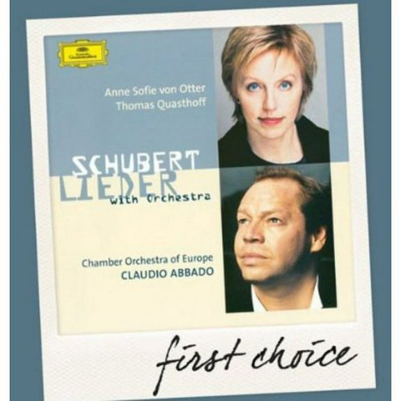 SCHUBERT: LIEDER WITH ORCHESTRA