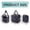 A, variant on 2 Cup Drink Carrier with Handle, Foldable Drink Pouch Leak Compartments, Multiple Cup Beverage Organizer, Thermal Beverage Carrying Bag, Portable Coffee Cup Holder Sack for Travel and Delivery,A