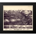 thumbnail image 2 of Unknown 13x12 Black Modern Framed Museum Art Print Titled - Philmont New York -1881, 2 of 5