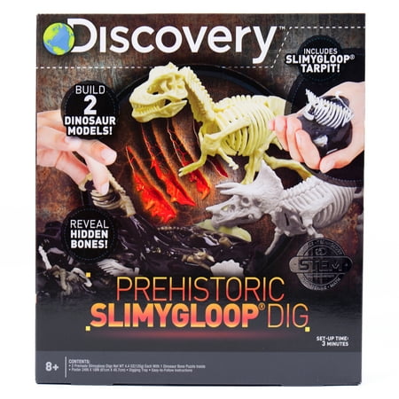 SLIMYGLOOP Discovery Prehistoric Slime and Fossils Playset