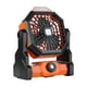 thumbnail image 5 of Ventilador de camping con linterna LED Colamx ángulo ajustable Naranja, 5 of 8