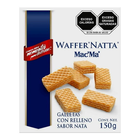 Galletas Mac'Ma Waffer Natta 150 g