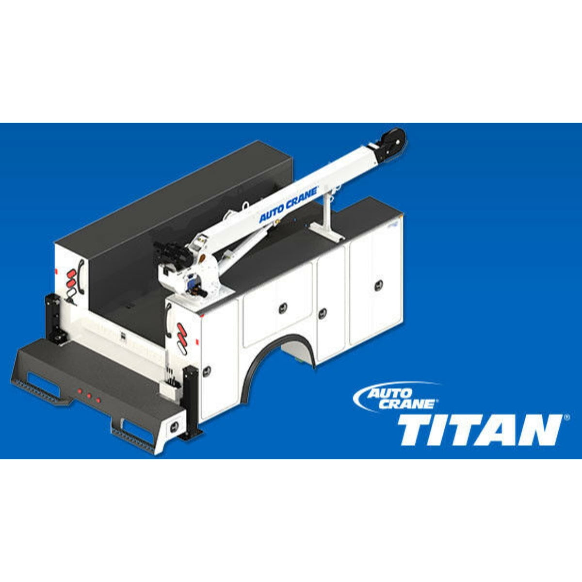 Auto Crane 560100000, Door Latch Assembly with Cam (2003 through 2005 Bodies)