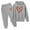 Grey, variant on Tracksuit Athletic Sweatsuits Sets 2PC Long Sleeve Printed Hooded Sweatshirt and Jogger Pants Fall Winter Clothes Teen Outfits for Girls 4-5 Years Trendy Boys Girls Fashion