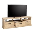thumbnail image 5 of Pemberly Row Engineered Wood Entertainment Credenza in Prime Oak, 5 of 15
