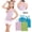 Green, variant on Girls Cotton Tank Tops, Sleeveless 4 Pieces Y-Back Soft Kids Undershirts White Size 12-24 Months
