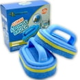 thumbnail image 1 of Cepillo de limpieza Koksi de 2 piezas para baño y cocina, color azul, 1 of 9