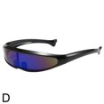 thumbnail image 2 of Gafas de sol con forma de delfín, gafas con forma de pez, robot espacial, gafas de sol para ciclismo y deportes al aire libre para hombres, 2 of 2