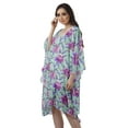 thumbnail image 6 of Moomaya Ladies Plus Size Kaftan Summer Wear Beach Coverup Kimono Sleeves Caftan, 6 of 6