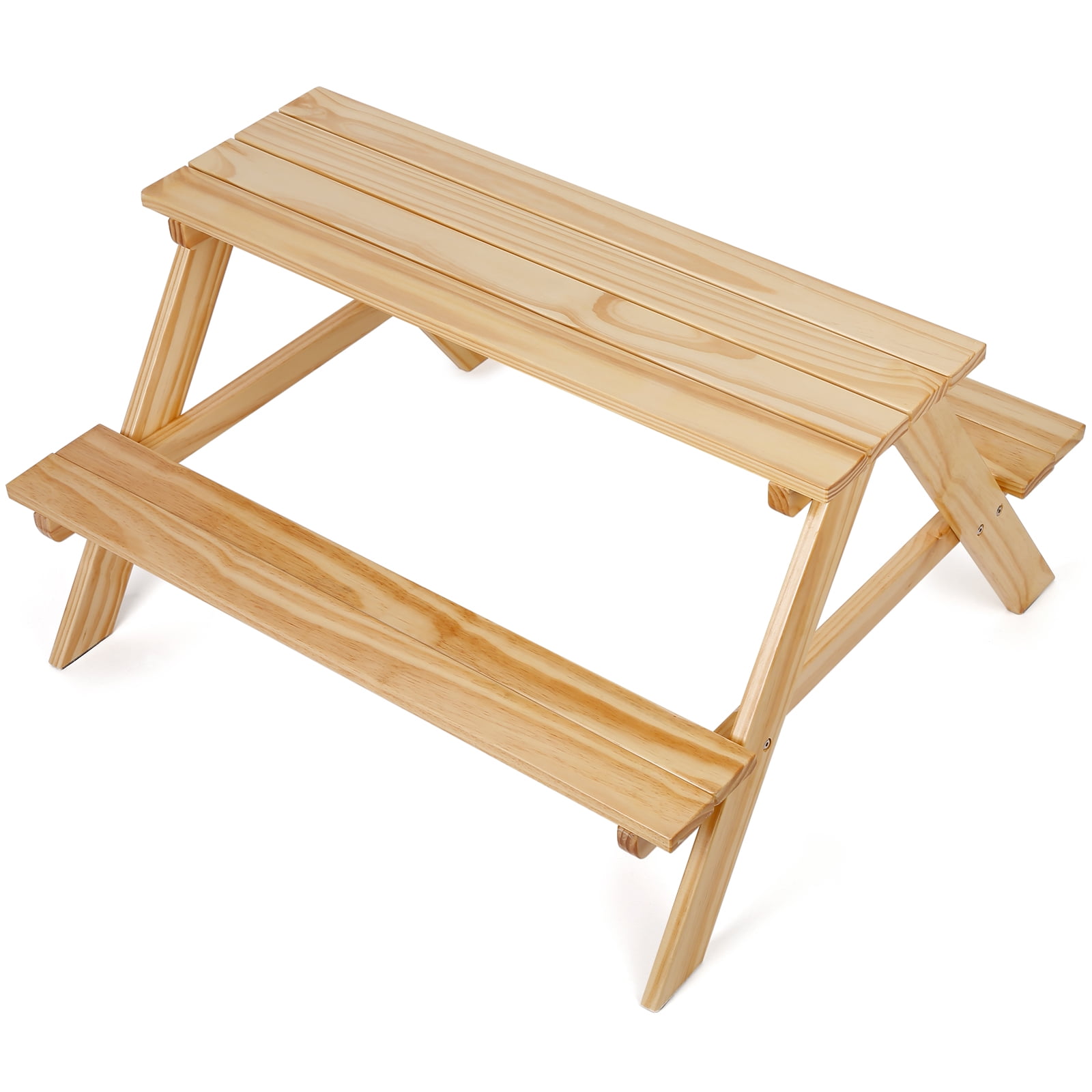 Wooden Picnic Table for 10"-12" Dolls 