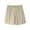 Beige, variant on Yuyuzo Dress Shorts for Women High Waisted Business Shorts Dressy Casual Pleated Dress Work Office Shorts