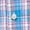 Blue-3, variant on MIUOWANP Oversized Men's Cotton Short Sleeve Pocket T-shirts Checkered Print Loose Breathable Business Casual Lapel Button up T-shirt Size S(4)Blue