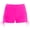 00-Hot Pink131, variant on Girls Swim Shorts Solid Color Quick-Dry Swim Trunks Stretch Boyshorts, Sizes 5-14