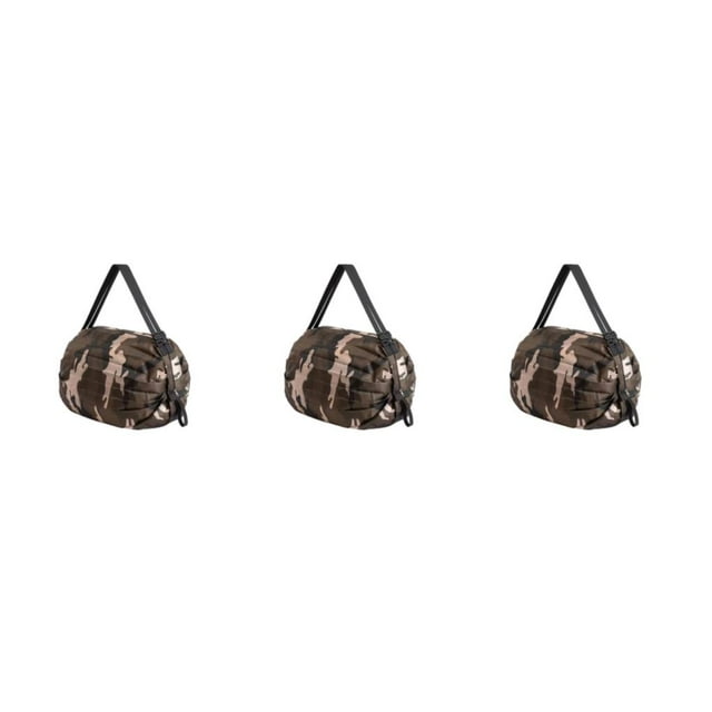 Guardoinrt Waterproof Shopping Bag Tackle Rainy Days With Confidence Travel-friendly Shopping Bag For Travel coffee camouflage 3Set
