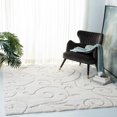 thumbnail image 1 of SAFAVIEH Florida Douglas Floral Vines Shag Area Rug, 1 of 6