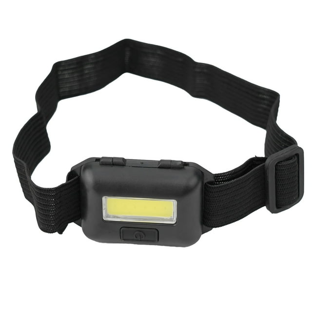LEFU pour COB Lampe Frontale LED Légère Sangle Réglable Mini Torche de Tête 3 Modes Lampe de Poche Lumineuse pour Camping Randonnée Jogging Cyclisme Pêche Activités de Nuit en Plein Air
