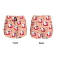 thumbnail image 6 of Goofa Bunny And Strawberry Printed Women 2 in 1 Running Shorts,Quick Dry Athletic Workout Shorts,High Waisted Athletic Shorts with Liner Pockets-XX-Large, 6 of 9