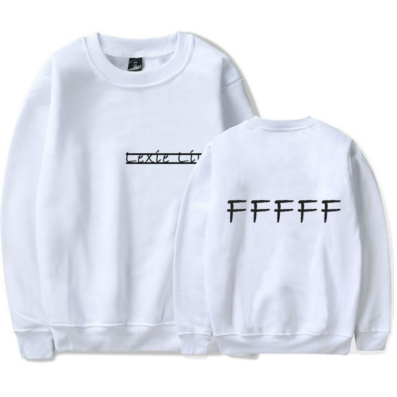 Lexie Liu FFFFF Logo Crewneck Sweatshirt Merch Casual Sweatshirt Unisex Clothing