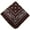 Coffee, variant on Paisley Bandanas, Unisex Print Scarf Headwrap Handkerchief 21” Polyester